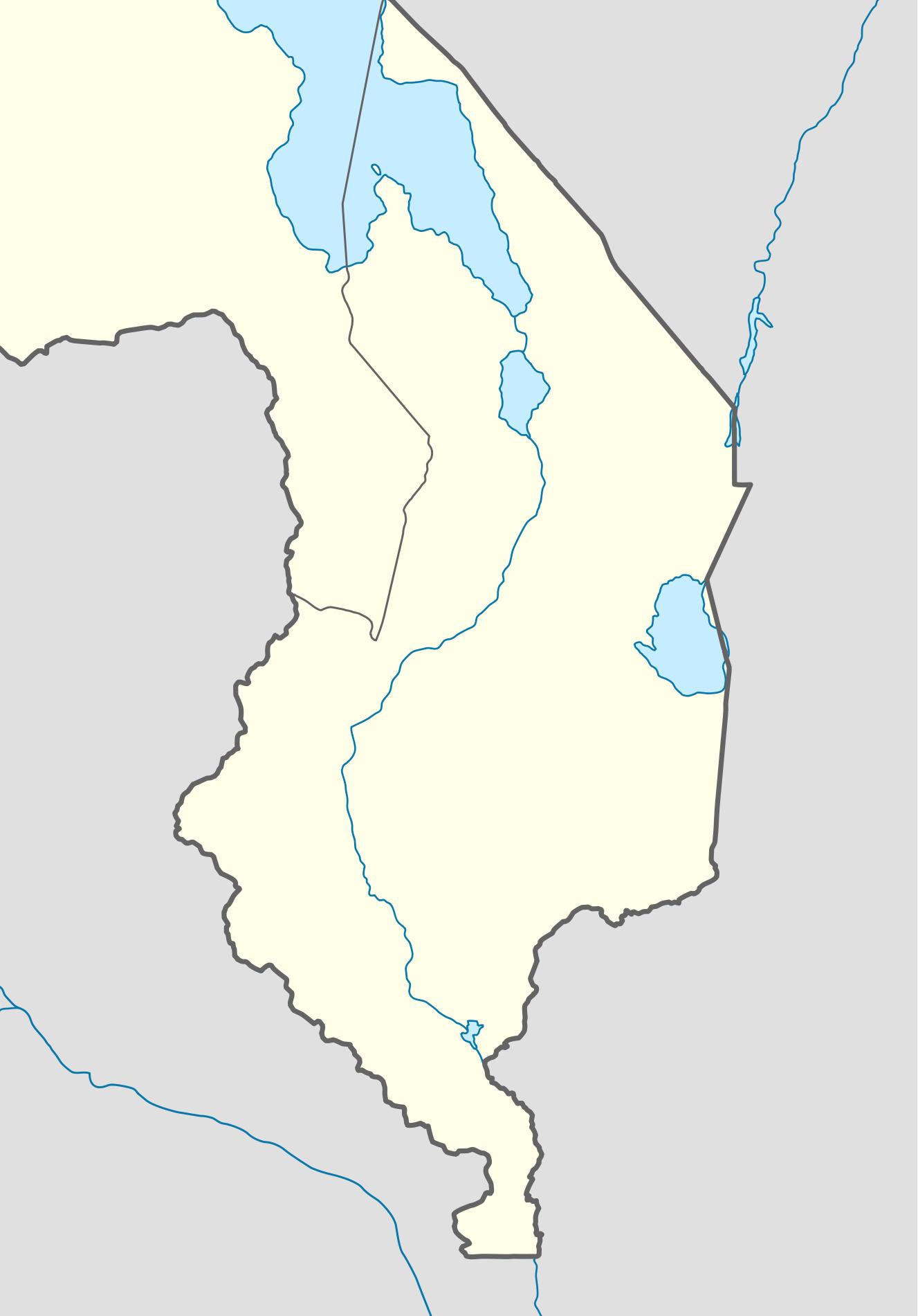 Senegal-joen kartta - Kartta paraguay-joen (Itä - Afrikka ja afrikan)