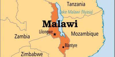 Kartta lilongwe Malawi